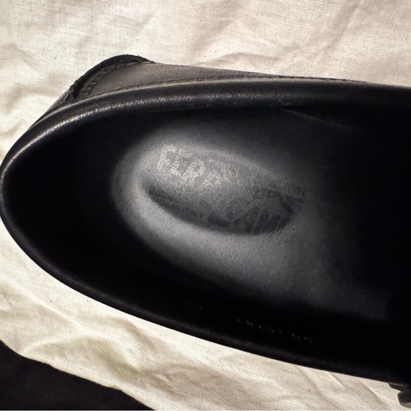 New Salvatore Ferragamo Sardegna Drivers Men's Black Shoes Size 7 1/2 - Picture 4 of 13